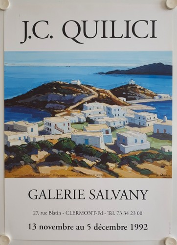 Affiche quilici cythère - j.c.,