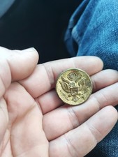 Bouton US Army WW2 K.C. Luke