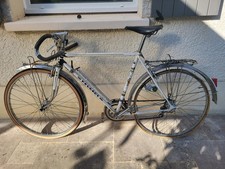 vélo ancien peugeot PXL50, état moyen, plusieurs accessoires 