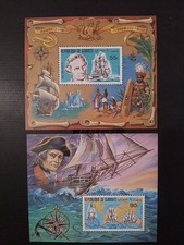 Djibouti Cook Voilier MNH neuf