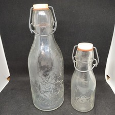 2 ANCIENNE BOUTEILLE DE LAIT "