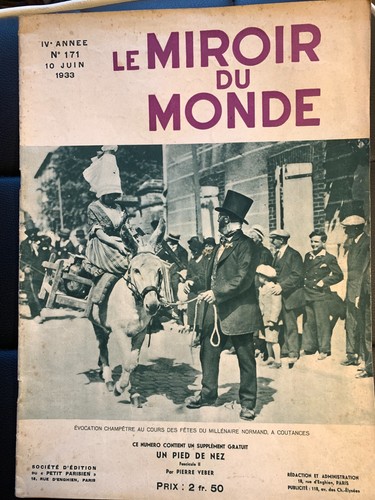 Magazine miroir monde du - magazine,