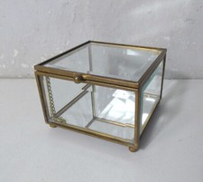 Vitrine verre laiton - vitrine, en