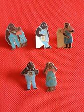 PIN'S PINS broche badge publicitaire lot x5 OMO micro 