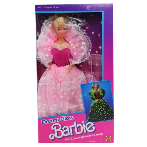 1985 dream glow barbie - dream, barbie,