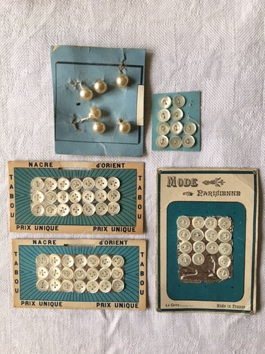 Nacre véritable ancien lot - nacre,
