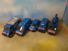 1/43 1/50 LOT DES 5 VOITURE CAMION ENEDIS EDF TRANSFORMATION RENAULT MB LAND ROV