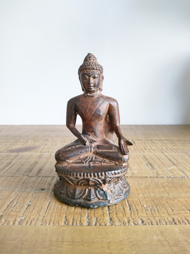 Ancienne statuette bouddha - statuette,