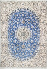 Tapis Tissé À La Main Nain 9La En Soie Tapis Oriental 356 X 252 Cm Tapis Persan
