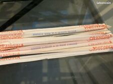 LOT DE 10 ANCIENNES PAILLES ORANGINA SODA VINTAGE POUR PORTE PAILLES ?☀️
