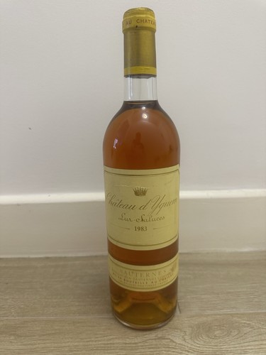 Château yquem 1983 - 1983, 1er