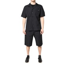 DOLCE & GABBANA Pyjama Noir En Coton Pour Hommes Taille 40/US15.75/M RRP 1120USD