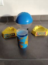 Lot cendrier Ricard et divers