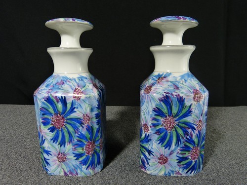 Paire flacon porcelaine - paire,