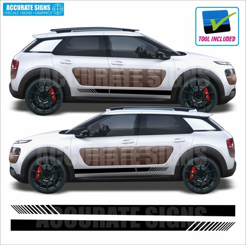 Side stripes for citroen - stripes, c4