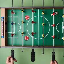  1 ensemble d'accessoires pour baby-foot : poignées de rechange, balles de