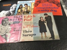 Lot 5 disques 45t divers