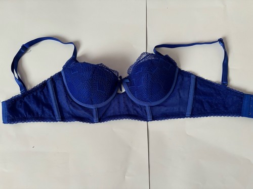 Soutien gorge bleu plunge - gorge,
