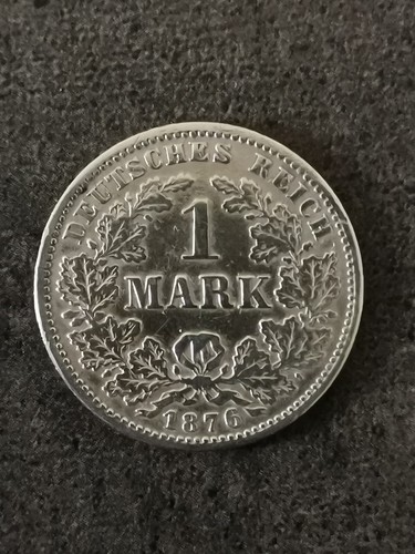 Mark argent 1876 karlsruhe - mark, g