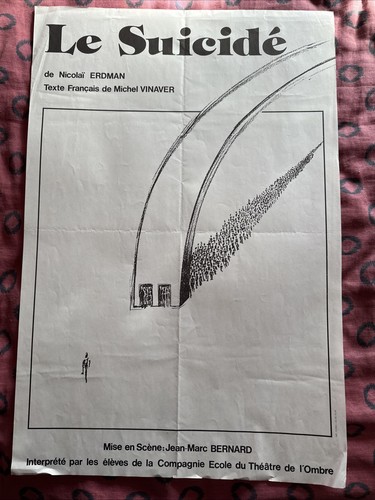 Affiche suicidé de - suicidÉ,