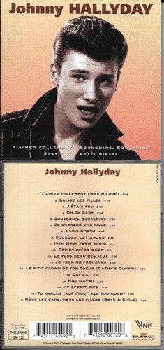 Titres johnny hallyday - cd, 18