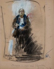 Rare portrait de César signé