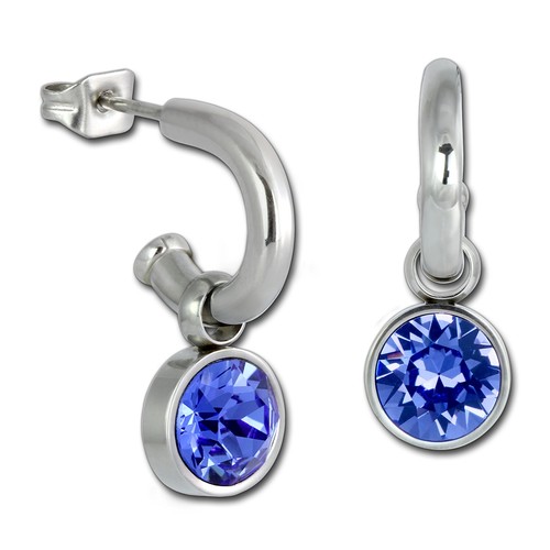 Amello boucles oreilles inox - d'oreilles,