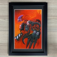 Huron Blackheart Encadré Art Rouge Corsairs Chaos Wayne Angleterre Warhammer 40K