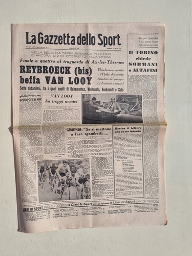 Gazzetta dello sport juillet - dello,