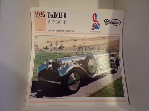Fiche carte card voiture car - voiture,