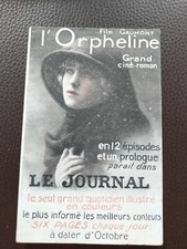 CPA Les Journaux d'époque "LE JOURNAL - L'ORPHELINE"
