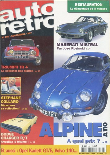 Auto retro 202 1997 - auto, n°202