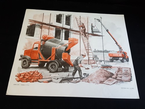 Affiche scolaire ancienne mdi - ancienne,