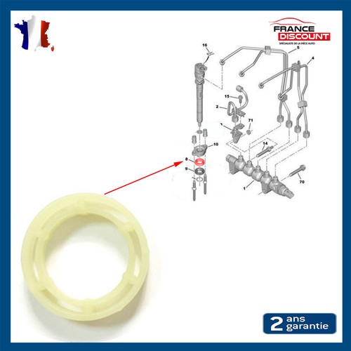 Joint injecteur prévu - d'injecteur, pour