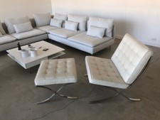Barcelona Chair + Ottoman |