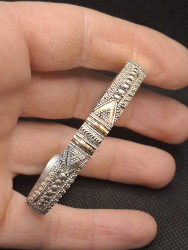 Ancien bracelet manchette - manchette, en