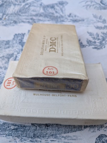 Boite ancienne scellé dmc 12 - scellé,
