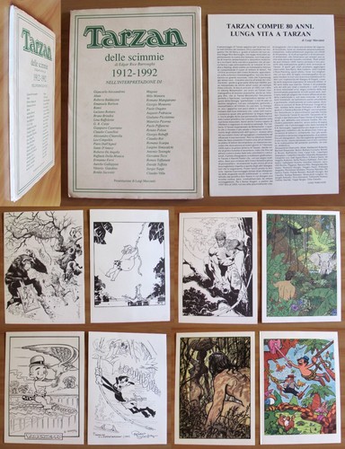 Tarzan des singes - tarzan, 1912-1992