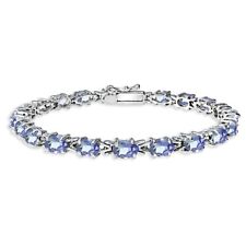 Argent Sterling Poli Tanzanite