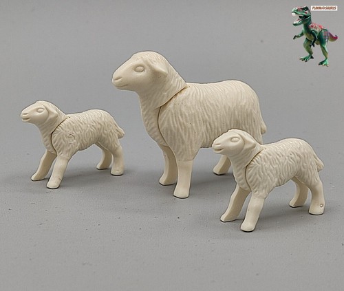 Playmobil moutons blancs