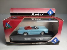 Voiture FLORIDE CABRIOLET bleu lagon - Echelle 1/43 - Solido