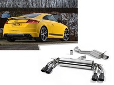 Milltek Système d'échappement sport Abopf Audi TTS 8S À 2020 Chaque 2x Oval Noir