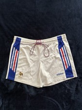SHORT SHORTS FRANCE ZIDANE EURO 1996 ADIDAS FFF 100% AUTHENTIC SIZE XL