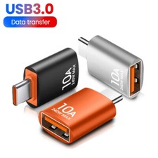 10A Charge Rapide OTG Adaptateur Convertisseur Universel USB 3.0 Vers Type-C