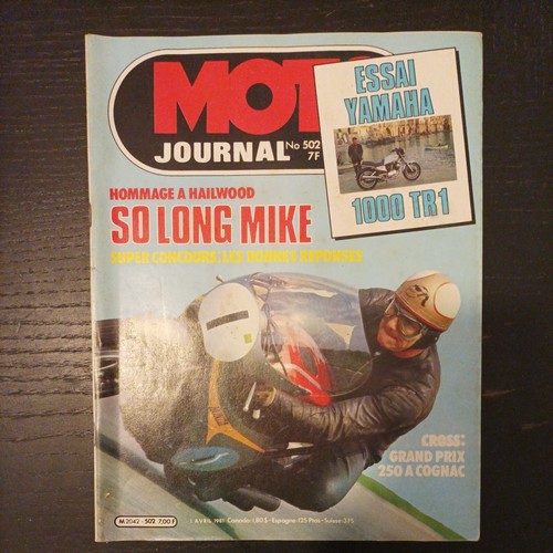 Moto journal 502 essai - ,
