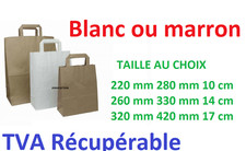Lot 100 sac papier - de,
