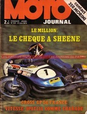 MOTO JOURNAL  124 TRIUMPH 550