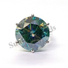 RARE BAGUE SOLITAIRE DIAMANT