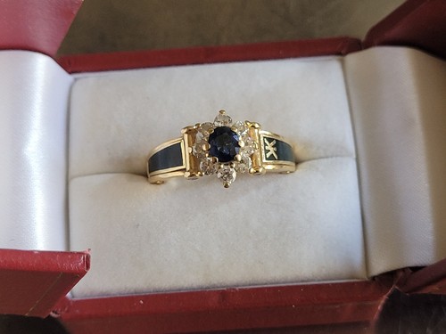Bague saphir femme diamants - bague,