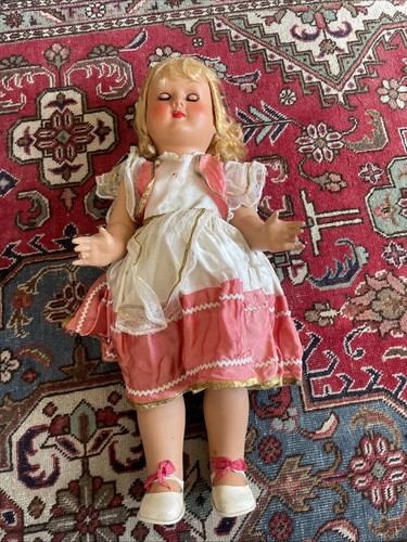 Poupee poupon blonde sgdg - poupee,